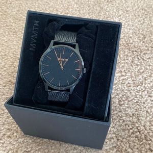 MVMT MT01-BBRG 40 Series Black Rose Gold Men’s 40mm Watch